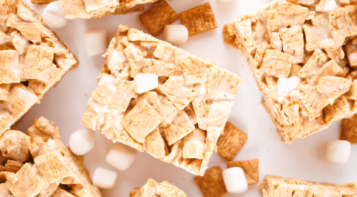 Tasty Brown Butter Cinnamon Toast Crunch Rice Krispy Treats